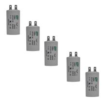 Kit 5 Capacitor Permanente 14uF 440/450Vac EPX com Terminal Duplo Kit 5 Capacitor Permanente 14uF 440/450Vac EPX com Terminal Duplo