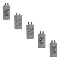 Kit 5 Capacitor Permanente 16uF 440/450Vac EPX com Terminal Duplo Kit 5 Capacitor Permanente 16uF 440/450Vac EPX com Terminal Duplo
