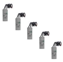 Kit 5 Capacitor Permanente 200uF 250Vac EPX com Fio Kit 5 Capacitor Permanente 200uF 250Vac EPX com Fio