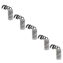 Kit 5 Capacitor Permanente 2,5uF 250Vac EPX com Fio