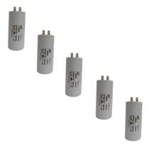 Kit 5 Capacitor Permanente 30uF 440/450Vac EPX com Terminal Duplo Kit 5 Capacitor Permanente 30uF 440/450Vac EPX com Terminal Duplo
