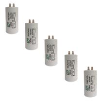 Kit 5 Capacitor Permanente 50uF 440/450Vac EPX com Terminal Duplo Kit 5 Capacitor Permanente 50uF 440/450Vac EPX com Terminal Duplo