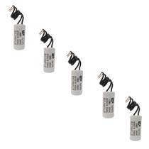 Kit 5 Capacitor Permanente 6uF 250Vac EPX com Fio