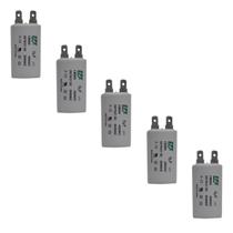Kit 5 Capacitor Permanente 6uF 440/450Vac EPX com Terminal Duplo Kit 5 Capacitor Permanente 6uF 440/450Vac EPX com Terminal Duplo