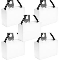 Kit 5 capacitor polipropileno 3x250v - quadrado mk305