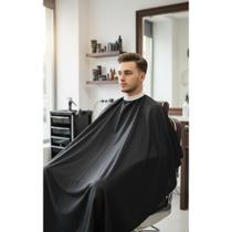 Kit 5 Capas Corte Cabelo Gigante Zíper Preto Premium Kit 5 Capas Corte Cabelo Gigante Zíper Preto Premium