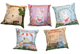 Kit 5 Capas de Almofada 43x43cm Páscoa Diversos