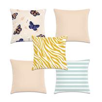 kit 5 capas de almofadas tropical 40x40 kit 5 capas de almofadas tropical 40x40