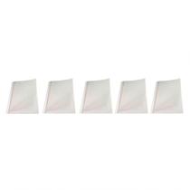 Kit 5 Capas Encadernação Térmica Até 350 Folhas A4 Branca Kit 5 Capas Encadernação Térmica Até 350 Folhas A4 Branca