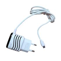 Kit 5 Carregadores Turbo Celular Cabo Saída 5V/2.4 2-Usb