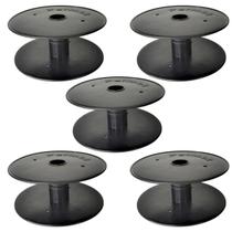 Kit 5 Carretel Plastico Resistente Grande Bobina Para Enrolar Cabo Fios Cordas Linhas Kit 5 Carretel Plastico Resistente Grande Bobina Para Enrolar Cabo Fios Cordas Linhas
