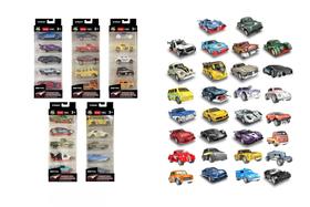 Kit 5 carrinhos de ferro colecionável vários modelos - sortidos - TOYKING