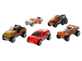 Kit 5 Carrinhos Hot Wheels - 1806 Mattel