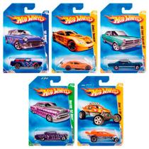 Kit 5 Carrinhos Hot Wheels Sortidos 1:64 - Mattel