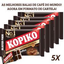 Kit 5 cartelas kopiko - café 32g
