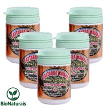 Kit 5 Castanha Indiana Concentrado Original 30 Caps Suplemento Nutricional