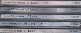 Kit 5 Cds Moments Of Love - Volume 1 Ao 5