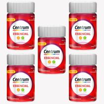 Kit 5 Centrum Essencial Suplemento Alimentar 30 comprimidos
