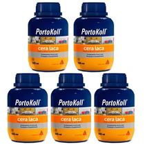 Kit 5 Cera Laca para Cimento Queimado 500ML