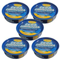 KIT 5 CERA LIMPADORA AZUL AUTOSHINE VEICULOS EM GERAL 200 GR Auto Shine KIT 5 CERA LIMPADORA AZUL AUTOSHINE VEICULOS EM GERAL 200 GR Auto Shine