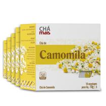 Kit 5 Chá Camomila Clinic Mais 10 Sachês 10g
