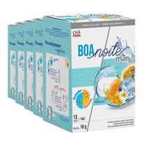 Kit 5 Chá Gelado Chámais Boa Noite Mais Maracujá 15 Sachês Kit 5 Chá Gelado Chámais Boa Noite Mais Maracujá 15 Sachês