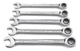 Kit 5 Chave De Boca Combinada Catraca 8 10 12 13 19 Mm
