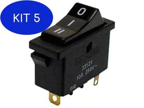 Kit 5 Chave interruptor para Secador de cabelos taiff 10 a 33121
