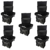 Kit 5 chave lk2 ed41 plastica 2 pos com retorno lukma Kit 5 chave lk2 ed41 plastica 2 pos com retorno lukma