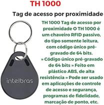 Kit 5 chaveiro acionador rfid th 1000 intelbras