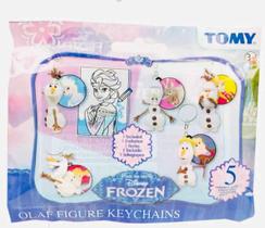 Kit 5 Chaveiro Olaf Frozen Pode Ter Personagem Repetido-Tomy