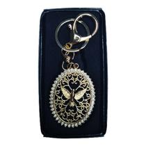 Kit 5 Chaveiros Divino Espírito Santo Strass Mosquetão