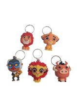 Kit 5 chaveiros emborrachados rei leao 3d