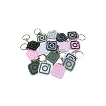 Kit 5 Chaveiros Instagram Acessórios Fofos para Chaves, Celulares e Bolsas