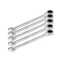 Kit 5 Chaves Combinadas Catraca 15mm Ingco Aço CR-V Kit 5 Chaves Combinadas Catraca 15mm Ingco Aço CR-V