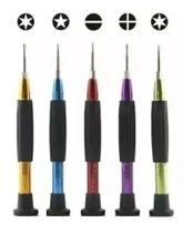 Kit 5 Chaves De Precisão Manutenção De Celular E Eletrônicos