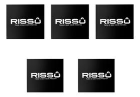 Kit 5 Chaves Digital Adesiva Rissu 125mhz Controle De Acesso