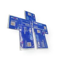 Kit 5 Chip Tim 5G Triplo Corte DDD do 11 ao 99
