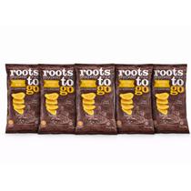 Kit 5 Chips Batata-Doce c/ Mostarda Dijon ROOTS TO GO 45g Kit 5 Chips Batata-Doce c/ Mostarda Dijon ROOTS TO GO 45g