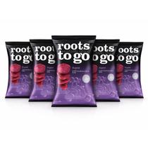 Kit 5 Chips Batata-Doce Roxa Original ROOTS TO GO 45g Kit 5 Chips Batata-Doce Roxa Original ROOTS TO GO 45g
