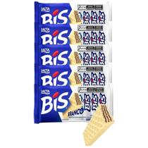 Kit 5 Chocolate Bis Branco Lacta 100,8g Cada Kit 5 Chocolate Bis Branco Lacta 100,8g Cada