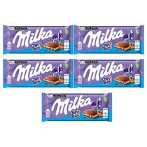 Kit 5 Chocolate Milka - Chips Ahoy Ou Lu Kit 5 Chocolate Milka - Chips Ahoy Ou Lu