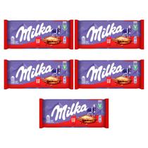 Kit 5 Chocolate Milka - Chips Ahoy Ou Lu Kit 5 Chocolate Milka - Chips Ahoy Ou Lu