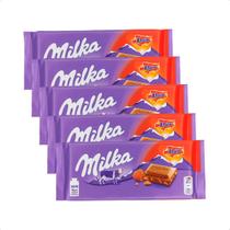 Kit 5 Chocolate Milka Daim 100g Importado