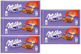 Kit 5 chocolate milka daim 100g
