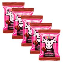 Kit 5 Chocolate Mu-Mu Kids Neugebauer Morango 15,6g