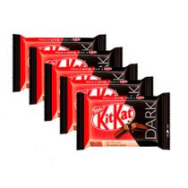 Kit 5 Chocolate Nestlé Kit Kat Dark 41,5g Kit 5 Chocolate Nestlé Kit Kat Dark 41,5g