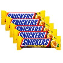 Kit 5 Chocolate Snickers Mousse de Maracujá 42g