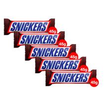 Kit 5 Chocolate Snickers Original 45g Kit 5 Chocolate Snickers Original 45g