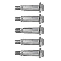 Kit 5 Chumbador CBA 5/16x2 1/4 Com Parafuso Porca